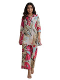 ashion Kurta Sets for Woman | Co ord Set for Women Stylish | Kurti Set for Woman | Short Kurti for Women Latest | Kurtis | Ethnic Jaipuri Straight Kurta Set with Palazzo Pants